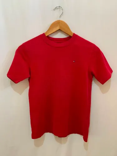 Camiseta Infantil Tommy Hilfiger Vermelha