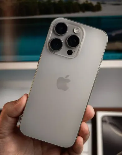 iPhone 16 Pro Titânio Natural 128 GB 6 meses de garantia