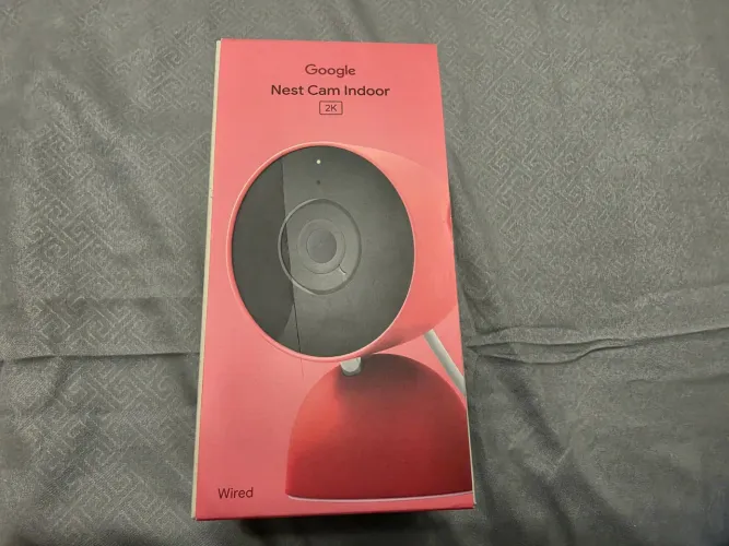 Google Nest Cam Original 3ª Geração Resolução 2k - Câmera de Segurança Interna!