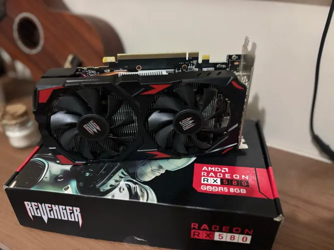 RX 580 8GB Placa de Vídeo