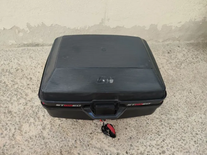 Bauleto 52 litros com suporte bagageiro!!