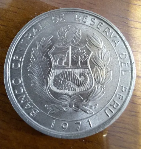 Moeda Peru 31mm