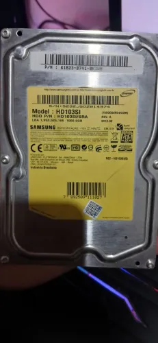 HD 1TB - Samsung - 100% Saudáveis e Testados