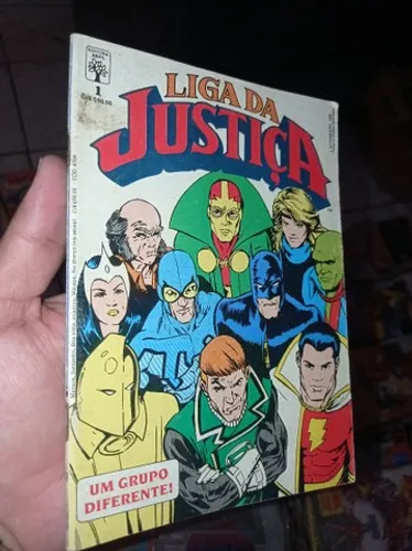 Liga da Justiça Nº 1 editora Abril 1989