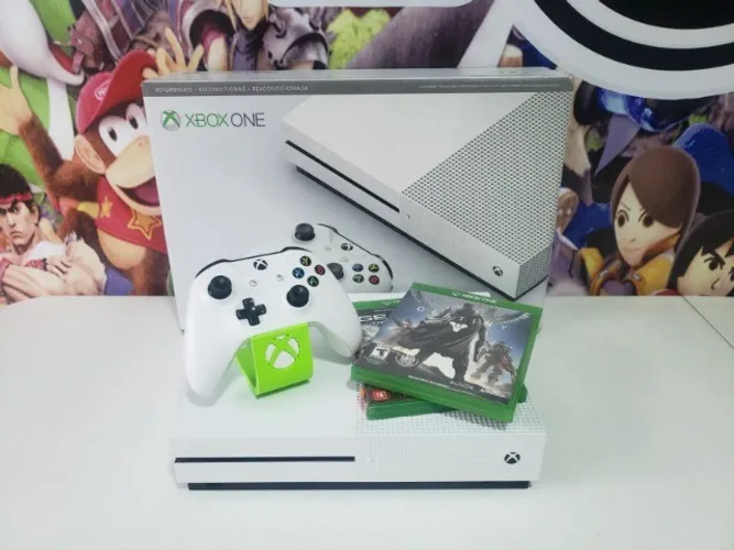 * Xbox One S seminovo c/ garantia de 01 ano *