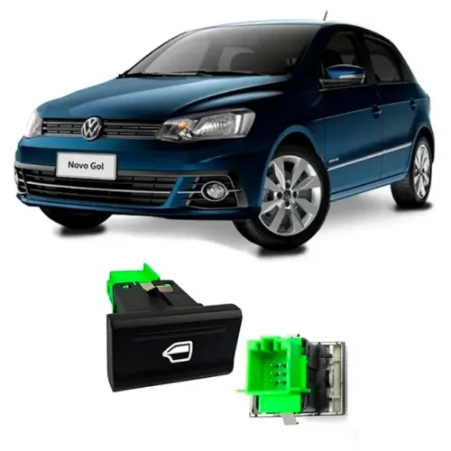 Botão Interno Volkswagen Gol G7 - Painel Traseiro - VW0127