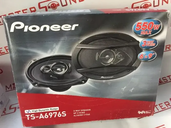 embalagem pioneer ts-a6976s 6x9 com ferragem fiaçao e isopor.