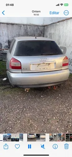 Sucata Audi A3 2003 Somente em Peças 