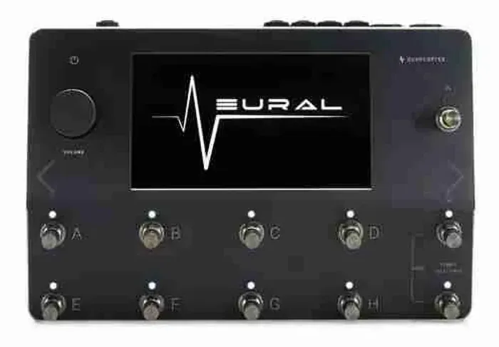 Pedal de efeito Neural DSP Quad Cortex preto