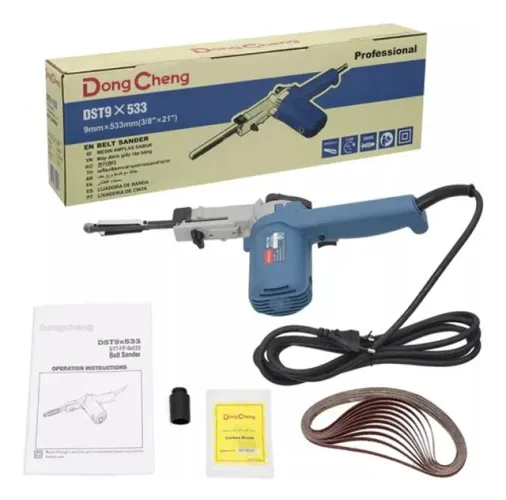 Lixadeira De Cinta Chicotinho 9x533 Dongcheng Dst9x533 220v