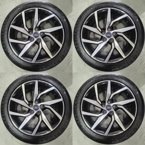 RODA 18 FORD COM PNEUS