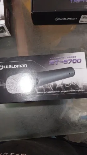  Vendo Microfone com fio individual waldman BT - 5700. ( Novo na Caixa )