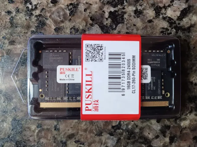 MEMÓRIA DDR4 16 GB FREQUÊNCIA 2400 PRA NOTEBOOK 