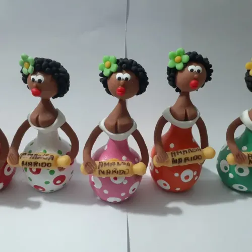 Boneca biscuit 10cm