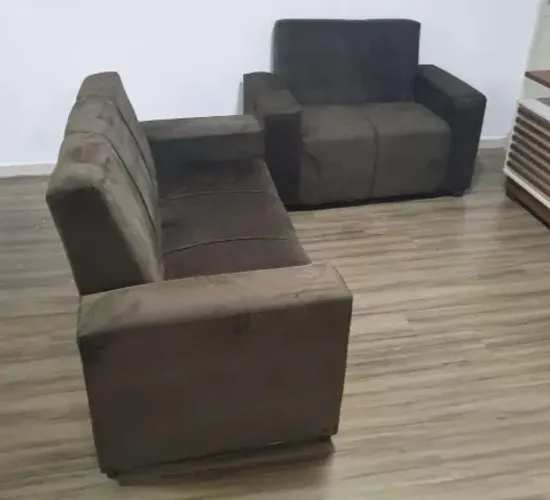 CONJUNTO SOFÁ GOLDEN 2 E 3 LUGARES R$ 899,00 A VISTA