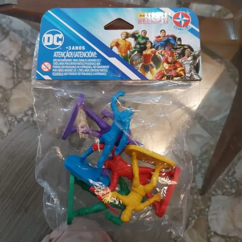 Bonecos Liga da Justiça DC - Novos Estrela Pack n2