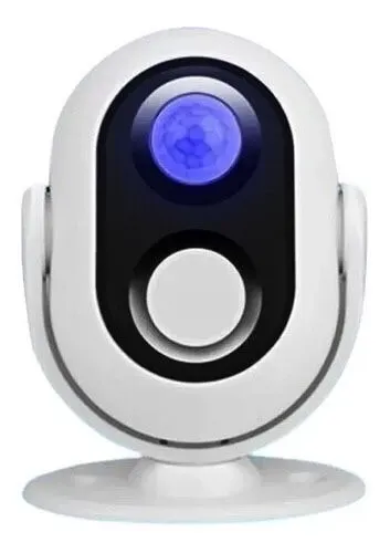 (NOVO) Sensor Detector De Presença Com Alarme E Infravermelho Bm607
