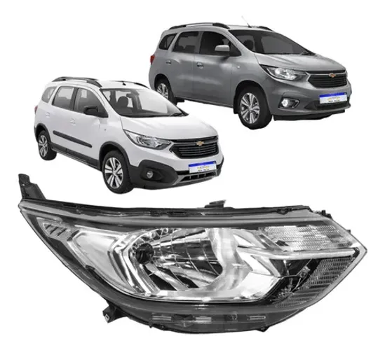 Farol Chevrolet Spin 2019 2020 2021 2022 2023 2024 Novo Ld
