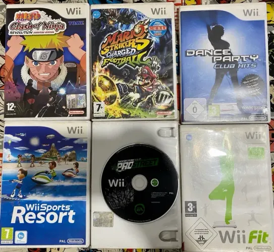 Jogos Nintendo Wii Europeu