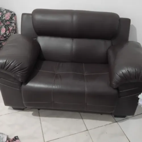 Sofá corino 2 e 3 lugar