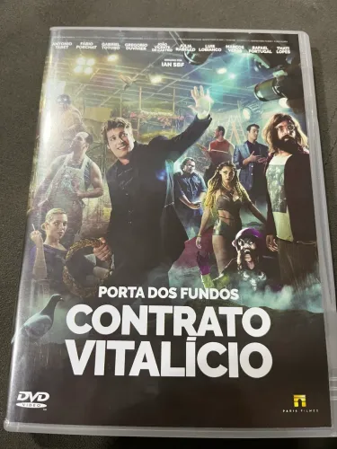 DVD Porta dos Fundos Contrato Vitalício 