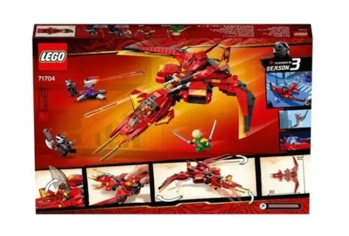 Lego Ninjago 71704 - Legacy Kai Fighter - Avião de Caça - Novo 