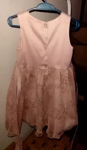 VESTIDO FESTA FEMININO N°2. INFANTIL