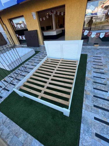 Cama Casal Madeira Maciça - ENTREGAMOS!