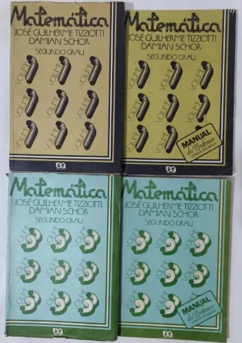 Matemática 2 Grau Vol I e III Tizziotti/Schor Mais o Manual do Professor 