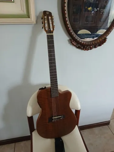 Violão Fox Fishman estado de zero!!