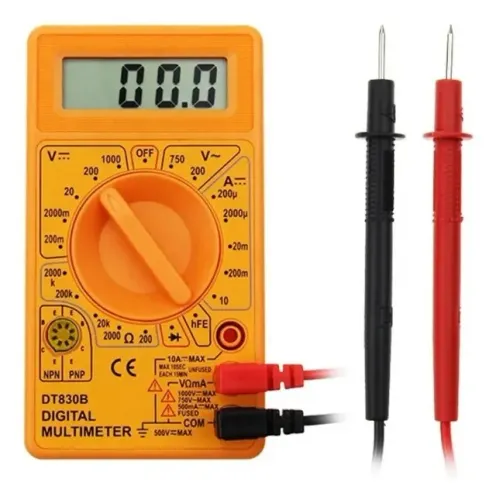 Multimetro Digital Portátil Para Medição E Tensão Com Alta Precisão