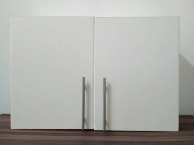 Armários de Cozinha 2 Portas Branco 4 Peças.