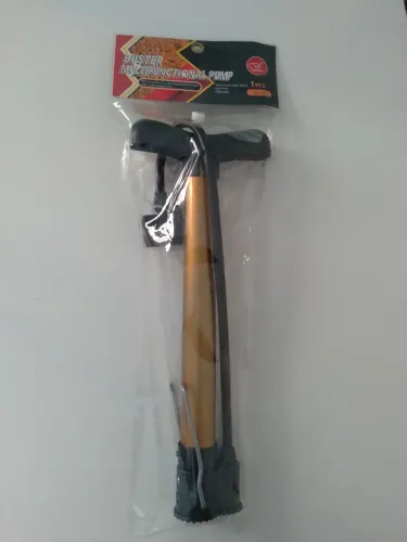 Bomba de ar para bicicleta e afins - Multifuncional