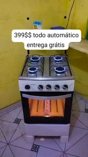 Fogão 4 Bocas Automático com Entrega Grátis