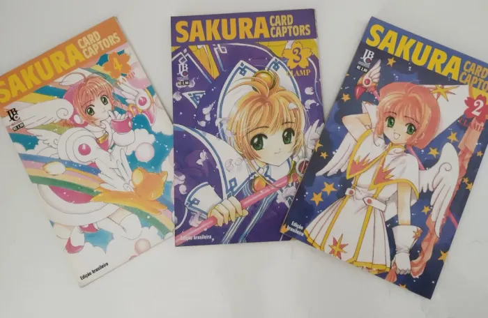 Manga Sakura vol 2, 3 e 4