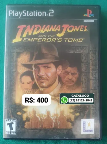Indiana Jones And The Emperor's Tomb = R$: 400