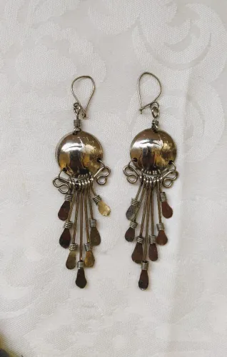 Brinco Peruano Vintage Sol-de-Oro