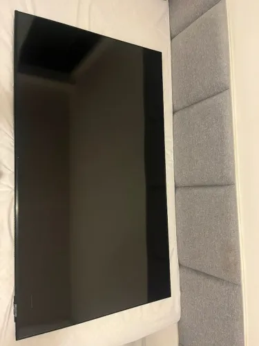 TV Samsung QLED 55 polegadas 55Q70AA com display quebrado - Ideal para peças