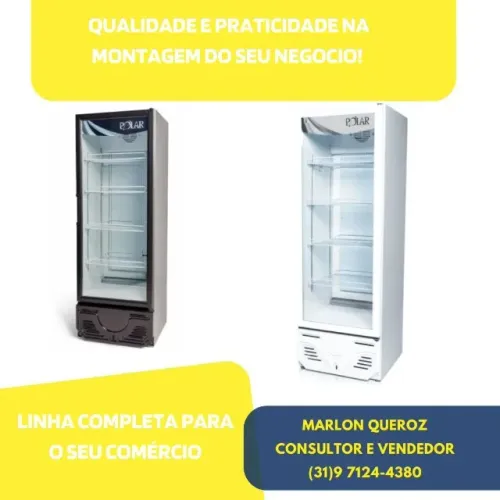 Refrigerador Expositor Polar Novo 405 Litros