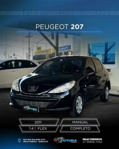 Peugeot 207 XR 1.4 Flex 8V 5P 2011