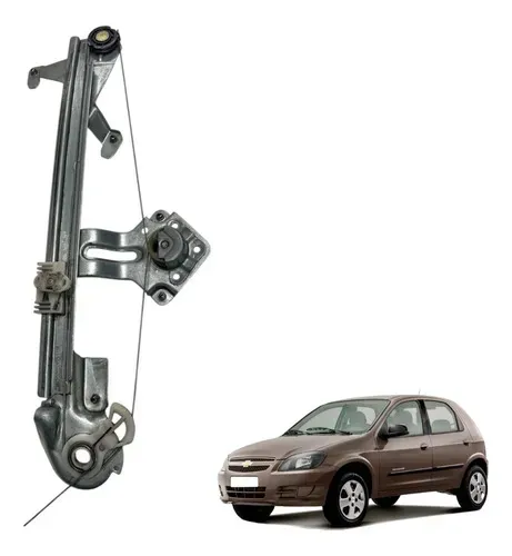 Máquina Vidro Manual Traseira Direita Gm Celta 2001 2008