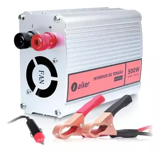 Inversor De Tensão 800w Nominal 1600w Pico Conversor De Energia 12v 110v