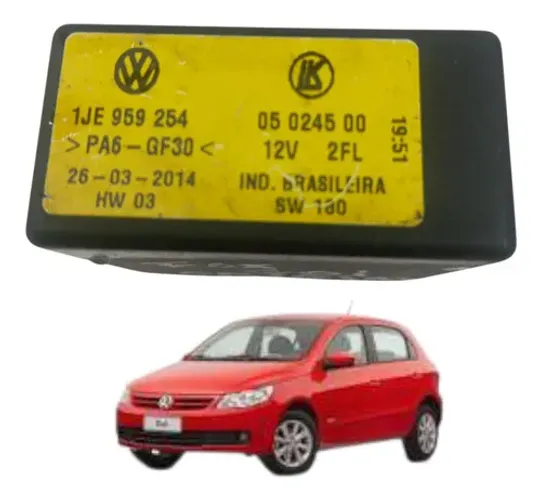 Modulo Rele Retrovisor Vidro Eletrico Volkswagen Gol G5