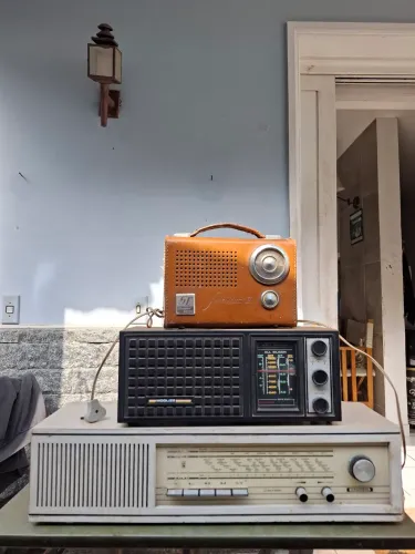 Rádios Vintage Colecionáveis lote com 3