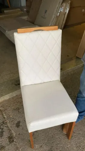 Kit Cadeiras Giulia Estofadas Tecido Veludo Boareto