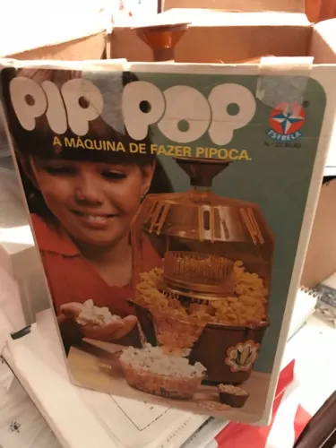 brinquedo de coleção - pippop - pipoqueira