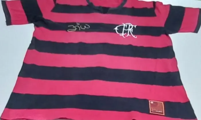 Camisa Flamengo Zico Tri Carioca Masculina