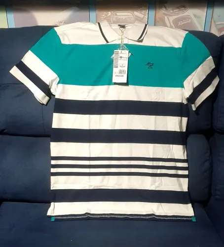 Camisa Polo Listrada - Estilo e Conforto