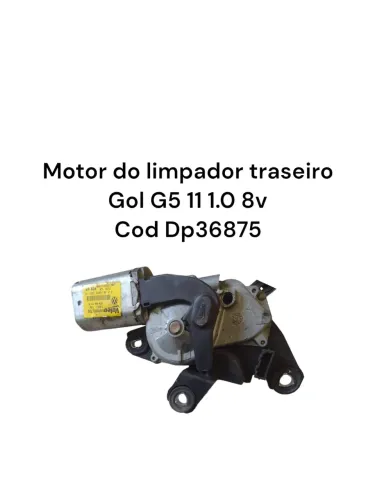 Motor Do Limpador Traseiro Gol G5 11 1.0 8v Cod Dp36875