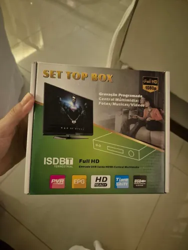 Receptor de TV Digital ISDB-T Full HD